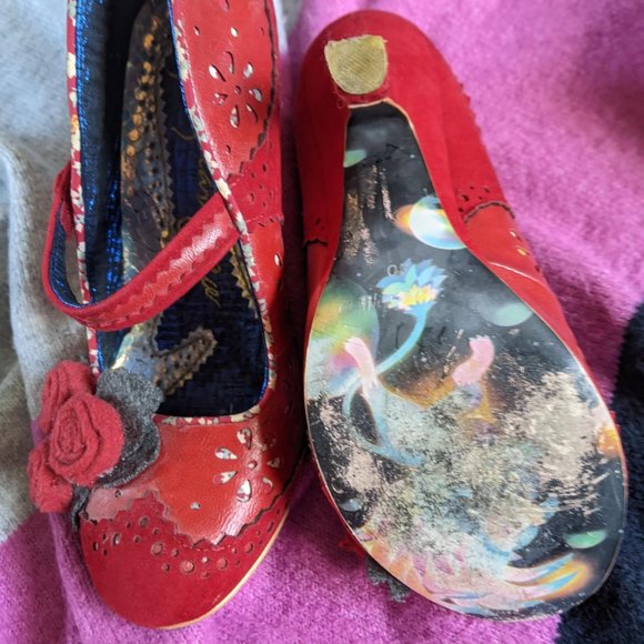 Irregular Choice Rose Buds Heels Size 40 - Picture 7 of 7